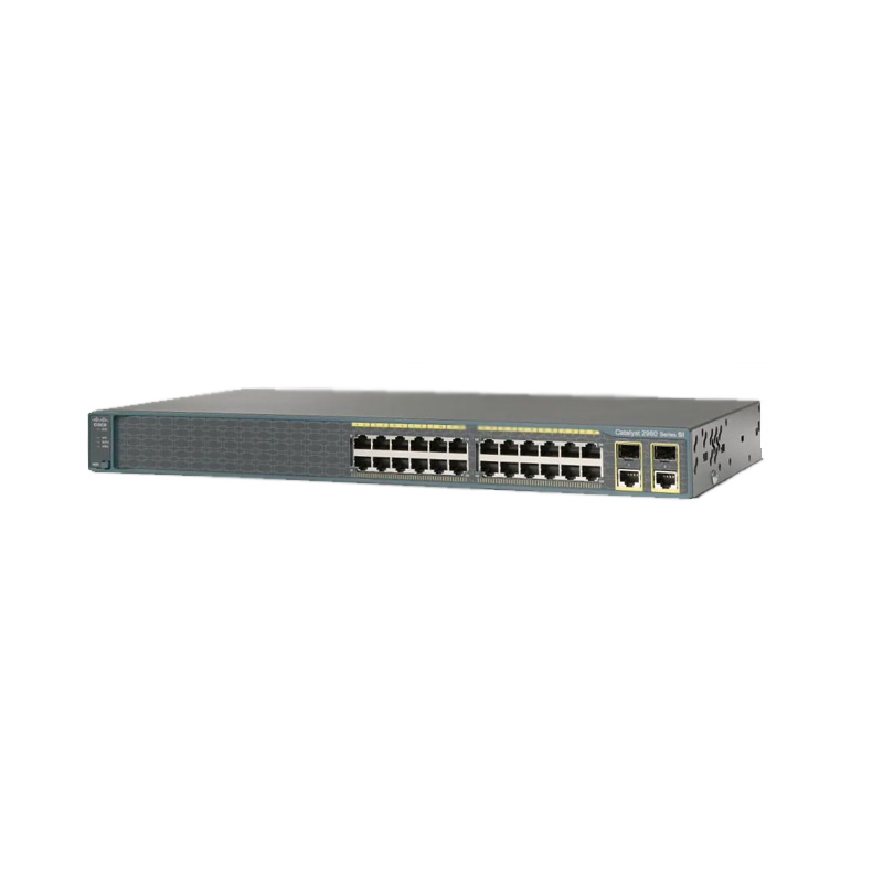 سوئیچ شبکه مدیریتی سیسکو 24 پورت WS-C2960-24TC-S
