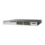 سوئیچ شبکه سیسکو 24 پورت WS-C3750X 24T-S