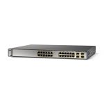 سوئیچ شبکه سیسکو 24 پورت WS-C3750G-24T-S