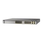 سوئیچ شبکه مدیریتی سیسکو 24 پورت WS-C3750G-24PS-S (ریفر)