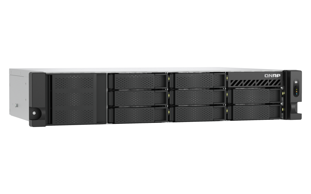 ذخیره ساز تحت شبکه رک مونت کیونپ مدل QNAP TS-855eU RP-8G