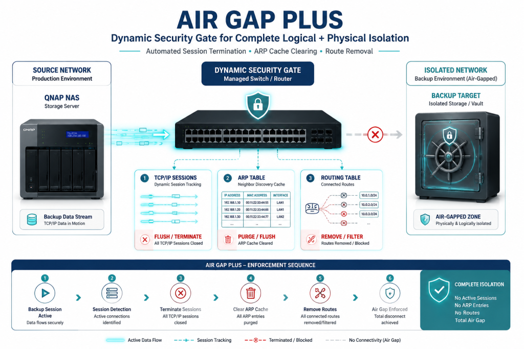 مکانیزم عملکرد Air gap +